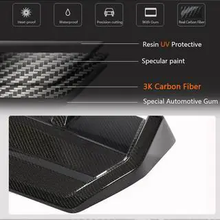 Achterbumper diffuser V2 (voor M-Sport, carbon) foto 4