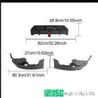 BMW 2 Serie G42 2021– Achterbumperdiffuser V1 (voor M-Sport, carbon) foto 4