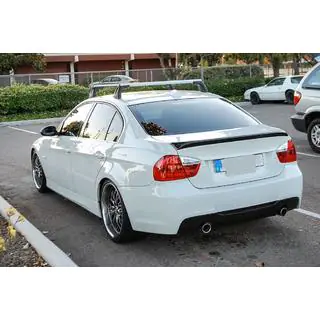 Achterbumper diffuser V3 (voor E90 M-Sport, carbon) foto 2
