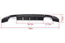 BMW 3-serie E92/E93 2006–2013 Achterbumperdiffuser V1 (voor M-Sport, carbon) foto 5