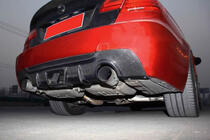 BMW 3-serie E92/E93 2006–2013 Achterbumper diffuser (voor M-Sport, carbon) foto 2