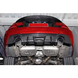 Achterbumper diffuser (voor M-Sport, carbon) foto 4