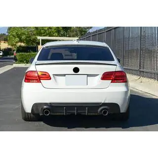 Achterbumper diffuser V2 (voor M-Sport, carbon) foto 2