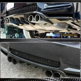 Achterbumper diffuser Hamann-Style (voor M3, carbon) foto 4