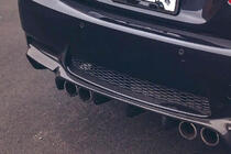 BMW 3-serie E90/E91 2005–2011 Achterbumper diffuser Carbon V2 (voor E92/E93 M3) foto 5
