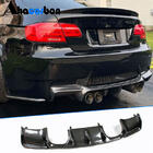 BMW 3-serie E92/E93 2006–2013 Achterbumper diffuser V-Style (voor M3, carbon) foto 1