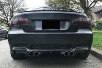 BMW 3-serie E92/E93 2006–2013 Achterbumper diffuser V-Style (voor M3, carbon) foto 3