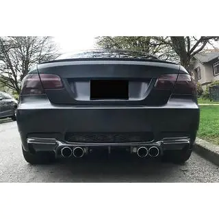 Achterbumper diffuser V-Style (voor M3, carbon) foto 3
