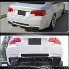 BMW 3-serie E90/E91 2005–2011 Achterbumper diffuser V-Style (voor M3, carbon) foto 3