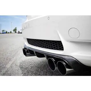 Achterbumper diffuser H2-Style (voor M3, carbon) foto 2