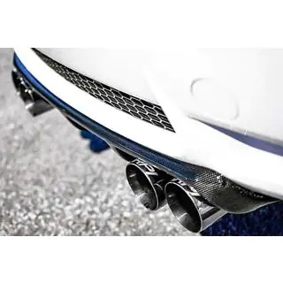 Achterbumper diffuser H2-Style (voor M3, carbon) foto 4