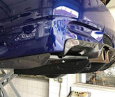 BMW 3-serie E92/E93 2006–2013 Achterbumper diffuser V6 (voor M3, carbon) foto 2
