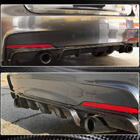 BMW 3 Serie F30/F31 2012–2019 Achterbumperdiffuser V1 (voor F30 M-Sport, carbon) foto 5