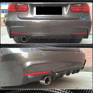 Achterbumper diffuser V3 (voor F30 M-Sport, carbon) foto 2