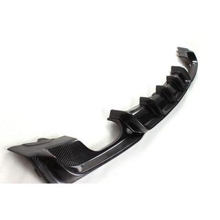 V4 achterbumper diffuser (voor F30 M-Sport, carbon) foto 1