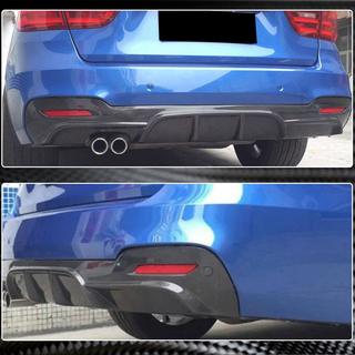 Achterbumperdiffuser V1 (voor M-Sport, carbon) BMW 3-serie F34 2013–2020 foto 3