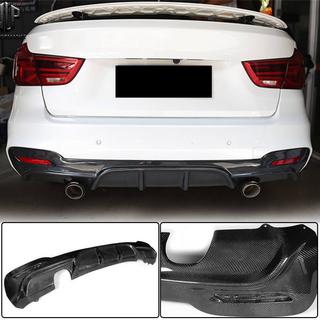 Achterbumper diffuser V2 (voor M-Sport, carbon) BMW 3-serie F34 2013–2020 foto 2