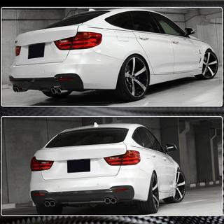 Achterbumper diffuser V3 (voor M-Sport, carbon) BMW 3-serie F34 2013–2020 foto 4