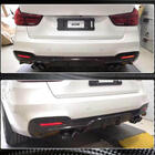 BMW 3-serie F34 2013–2020 Achterbumperdiffuser V4 (voor M-Sport, carbon) foto 3