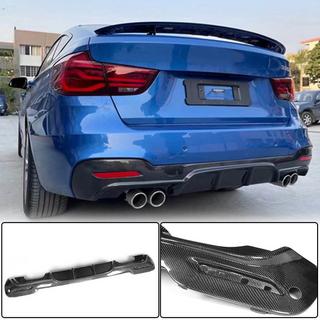 Achterbumperdiffuser V4 (voor M-Sport, carbon) BMW 3-serie F34 2013–2020 foto 1