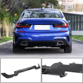 Achterbumper diffuser V1 (voor M-Sport 2018-2022, Carbon) foto 1
