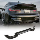 BMW 3 Serie G20/G21 2018– Achterbumperdiffuser V2 (voor M-Sport 2018-2022, carbon) foto 2