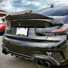 BMW 3 Serie G20/G21 2018– Achterbumperdiffuser V2 (voor M-Sport 2018-2022, carbon) foto 3