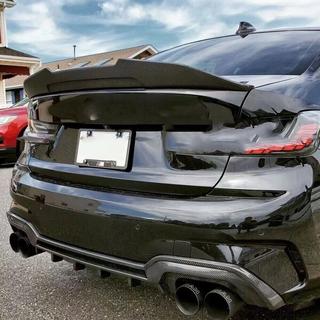 Achterbumperdiffuser V2 (voor M-Sport 2018-2022, carbon) BMW 3 Serie G20/G21 2018– foto 3