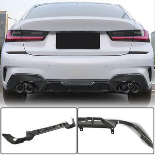 Achterbumper diffuser V7 (voor M-Sport 2018-2022, carbon) foto 1