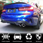 BMW 3 Serie G20/G21 2018– V4 achterbumper diffuser (voor M-Sport 2018-2022, carbon) foto 2