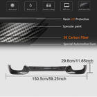 BMW 3 Serie G20/G21 2018– Achterbumperdiffuser (voor M340i 2018-2022, carbon) foto 5