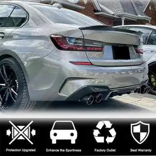 Achterbumperdiffuser (voor M340i 2018-2022, carbon) foto 2