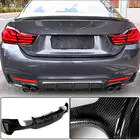 BMW 4 Serie F32/F33/F36 2012–2020 Achterbumperdiffuser V1 (voor M-Sport, carbon) foto 1