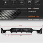 BMW 4 Serie F32/F33/F36 2012–2020 Achterbumperdiffuser V1 (voor M-Sport, carbon) foto 5