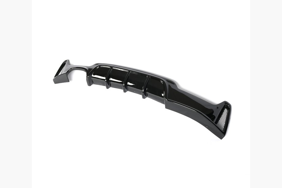 BMW 4 Serie F32/F33/F36 2012–2020 Achterbumper diffuser ABS carbon V5 (M-Sport) Foto 1