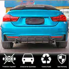 BMW 4 Serie F32/F33/F36 2012–2020 Achterbumperdiffuser V4 (voor M-Sport, carbon) foto 3