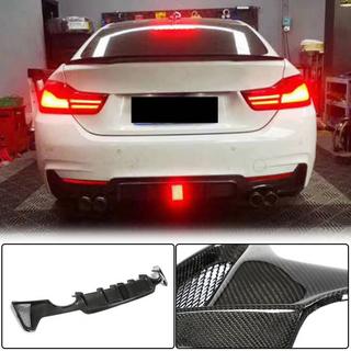 Achterbumper diffuser V7 (voor M-Sport, carbon) BMW 4 Serie F32/F33/F36 2012–2020 foto 1