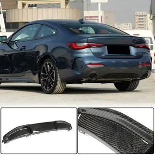 Achterbumper diffuser V1 (voor G22/G23 M-Sport, carbon) foto 1