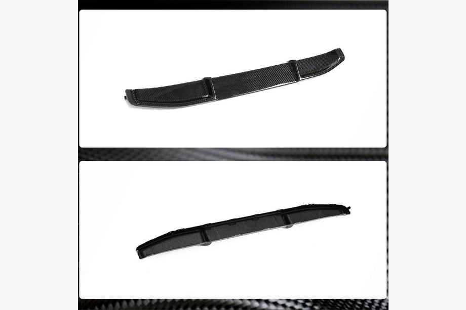 BMW 4-serie G22/23/26 2020– Achterbumper diffuser V1 (voor G22/G23 M-Sport, carbon) Foto 4