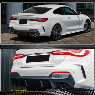 Achterbumperdiffuser V2 (voor G22/G23 M-Sport, carbon) BMW 4-serie G22/23/26 2020– foto 4