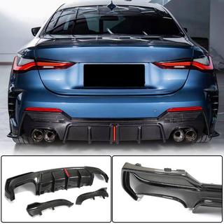 Achterbumperdiffuser V3 (voor G22/G23 M-Sport, carbon) BMW 4-serie G22/23/26 2020– foto 1