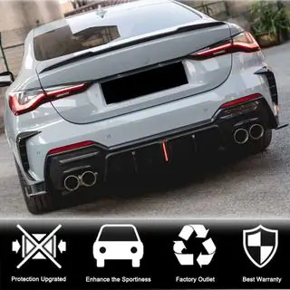 Achterbumperdiffuser V3 (voor G22/G23 M-Sport, carbon) foto 2