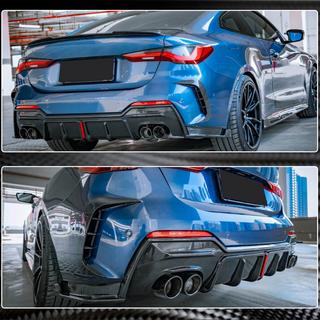Achterbumperdiffuser V3 (voor G22/G23 M-Sport, carbon) BMW 4-serie G22/23/26 2020– foto 4