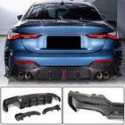 BMW 4-serie G22/23/26 2020– Achterbumper diffuser FRP V4 (M-Sport) foto 1