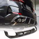 BMW 4-serie G22/23/26 2020– Achterbumper diffuser V2 (voor G26 M-Sport, carbon) foto 1
