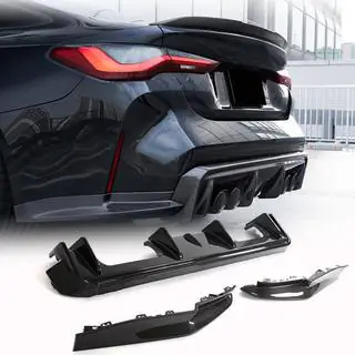 Achterbumperdiffuser V5 (voor G82/G83, carbon) foto 1