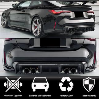 Achterbumperdiffuser V5 (voor G82/G83, carbon) BMW 4-serie G22/23/26 2020– foto 2