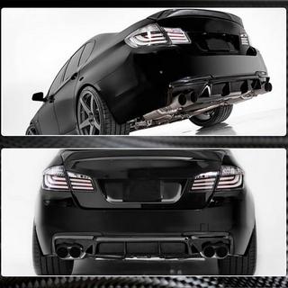 Achterbumperdiffuser V3 (voor F10 M-Sport, carbon) BMW 5 Serie F10/F11 2010–2016 foto 3