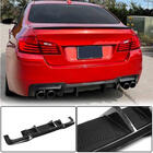 BMW 5 Serie F10/F11 2010–2016 Achterbumper diffuser V1 (voor F10 M5, carbon) foto 1