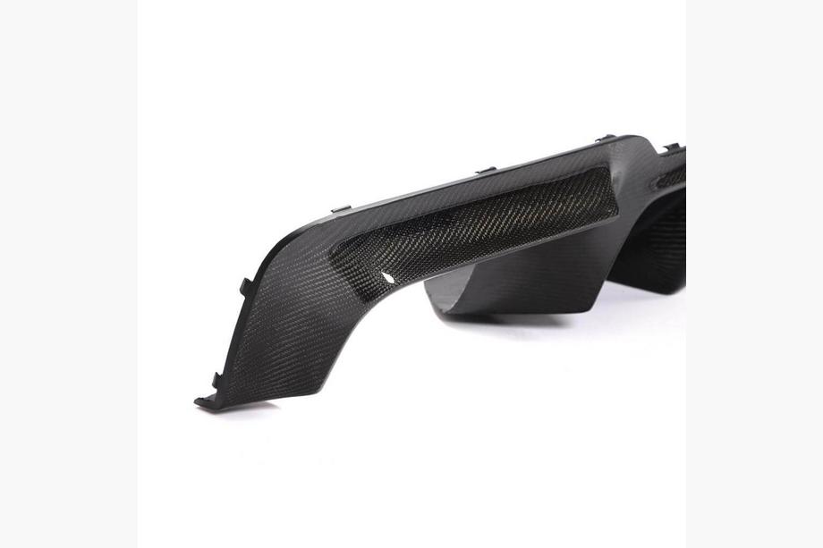 BMW 5 Serie F10/F11 2010–2016 Achterbumper diffuser Carbon V2 (voor M5) Foto 5